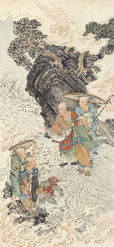 佛法佛像-册页图录-2-177-夏荆山佛像画