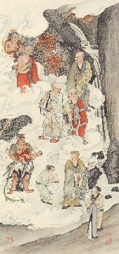 佛法佛像-册页图录-2-176-夏荆山佛像画