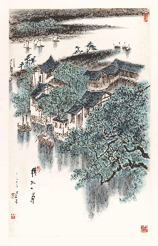 张仃书画作品-018