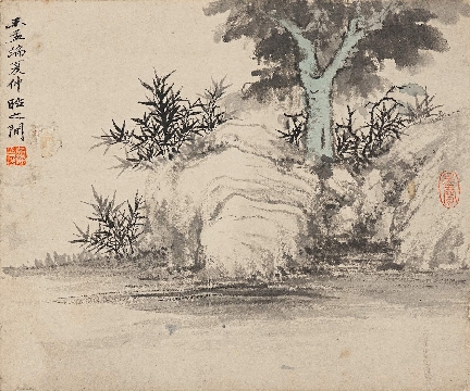 吴湖帆国画册页-王孟瑞(229x275)