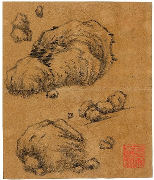 元 倪瓒  册页-07