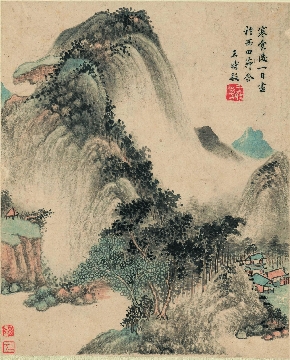 清_王时敏_山水十开-02