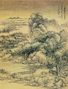 清_恽寿平_仿古山水册_纸本_16X21cm-03