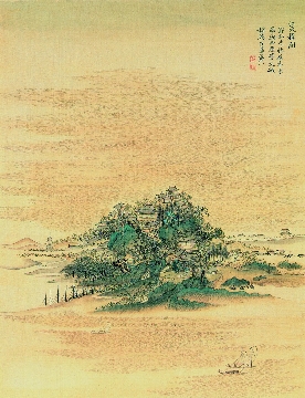 清_恽寿平_仿古山水册_纸本_16X21cm-05