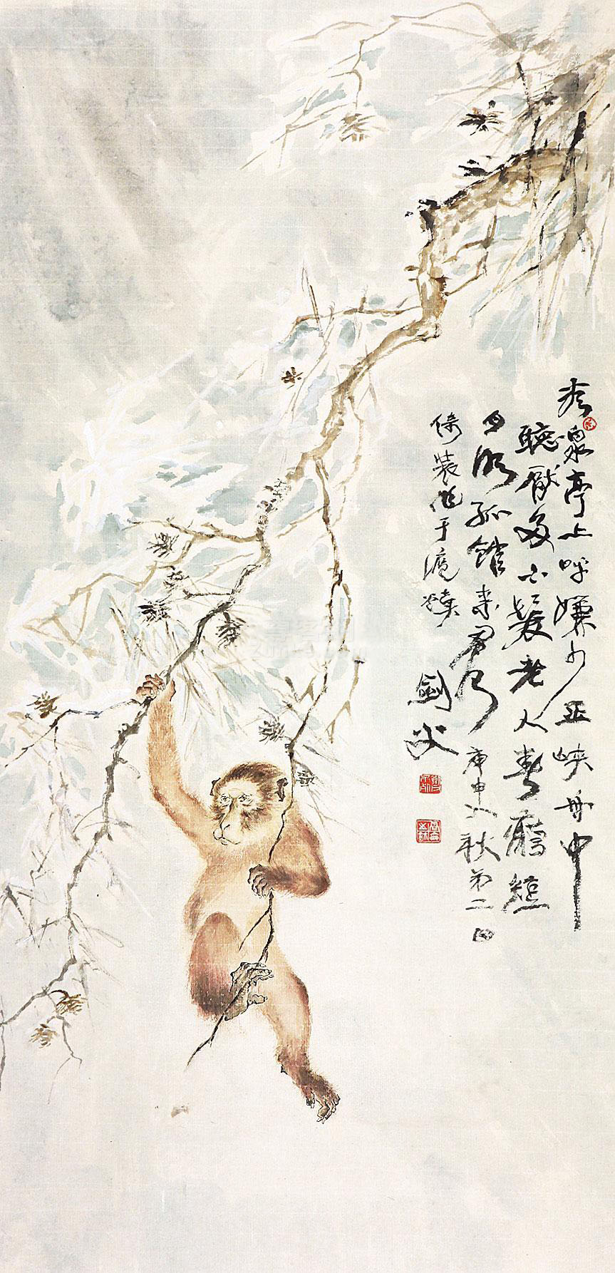 【国画欣赏】中国近现代中国画家高剑父作品精选全集