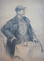 素描：毛主席在抗大