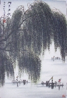 柳岸渔歌