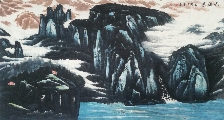 大海边
