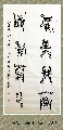 漆鸟篆作品