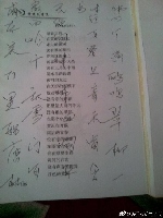 舒晓天《扇民书》