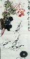 海棠河虾图