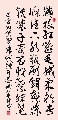 草书 正宫 双鸳鸯 串钱柳开花（姚文长）