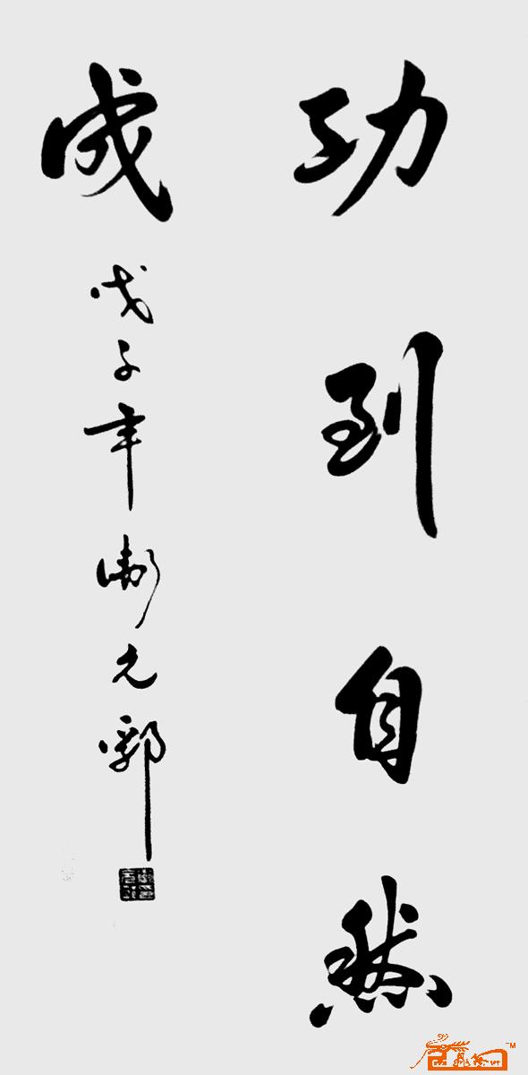 卫元郛-功到自然成作品欣赏