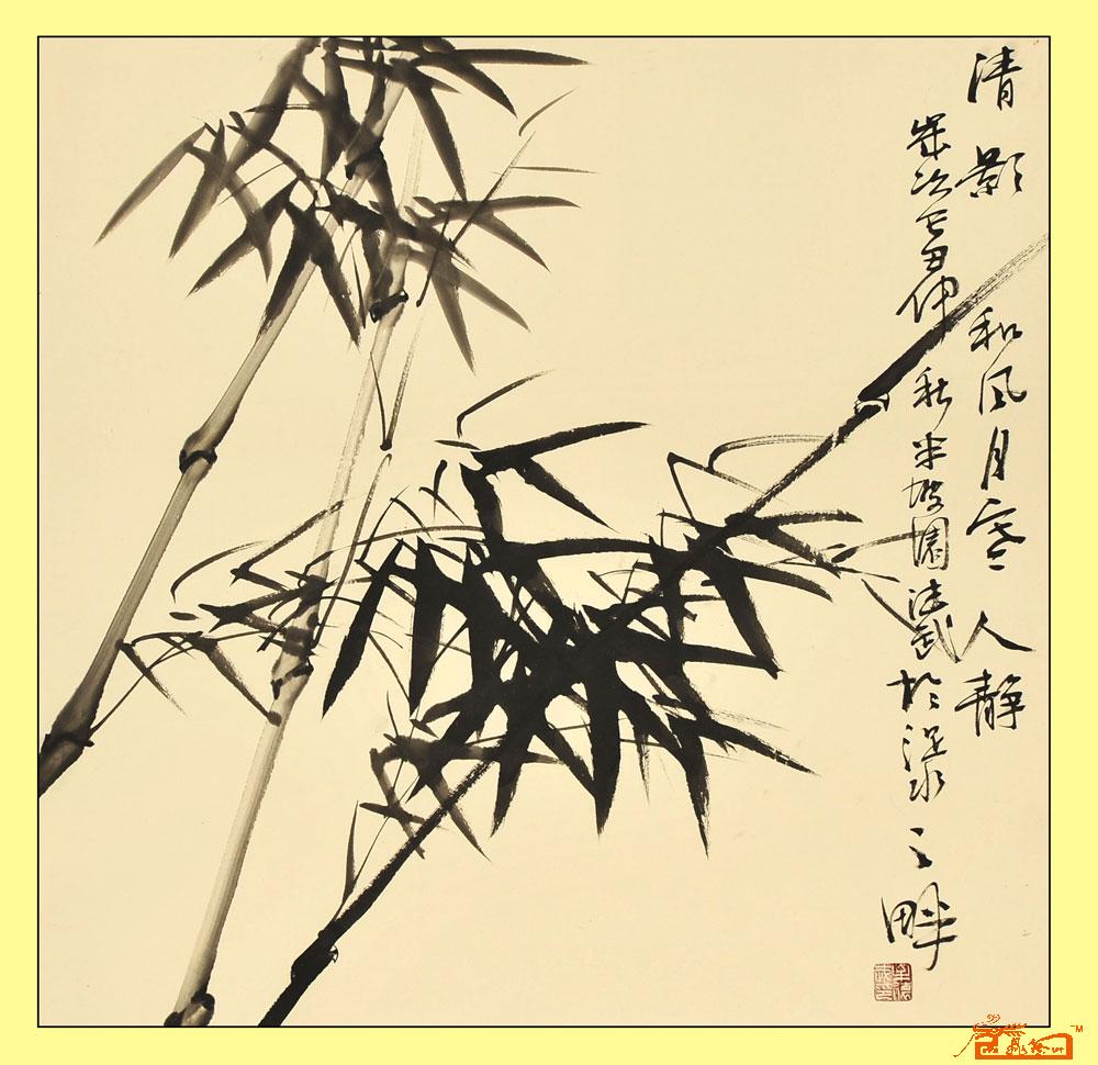 牟德武-墨竹作品65
