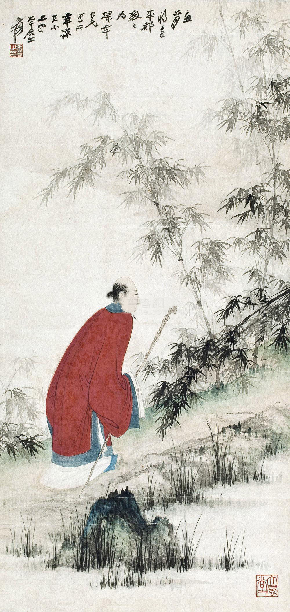 �Ŵ�ǧ ������ʫͼ ���� ��ɫֽ����Ʒ����