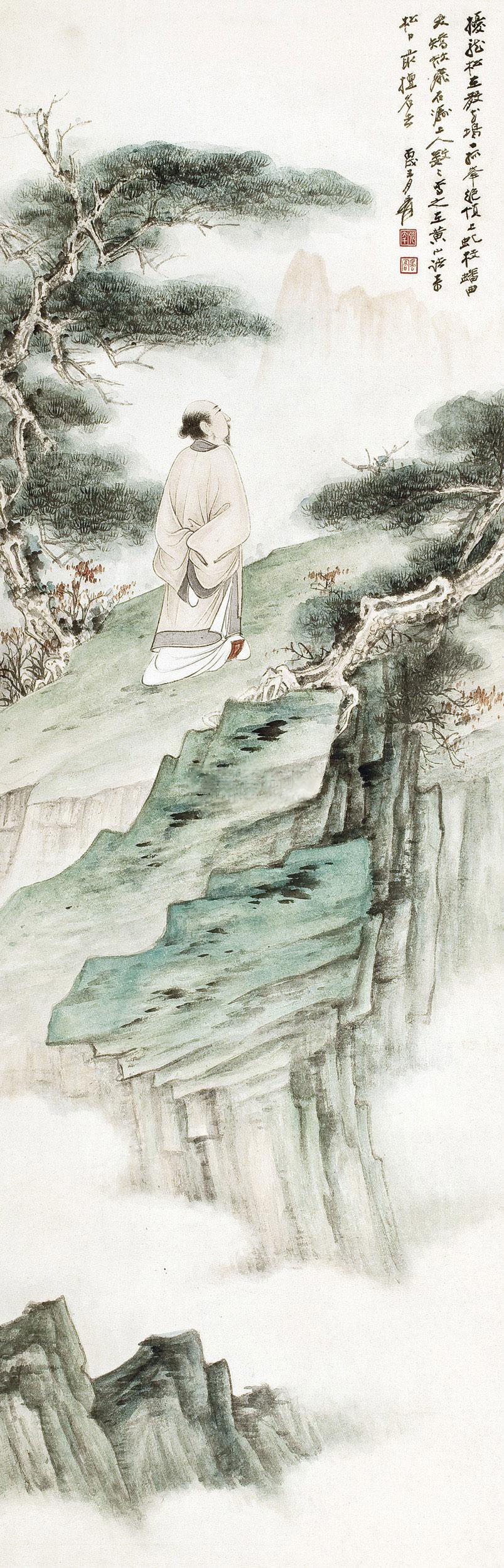 �Ŵ�ǧ ��ɽͼ ��Ƭ ��ɫֽ����Ʒ����