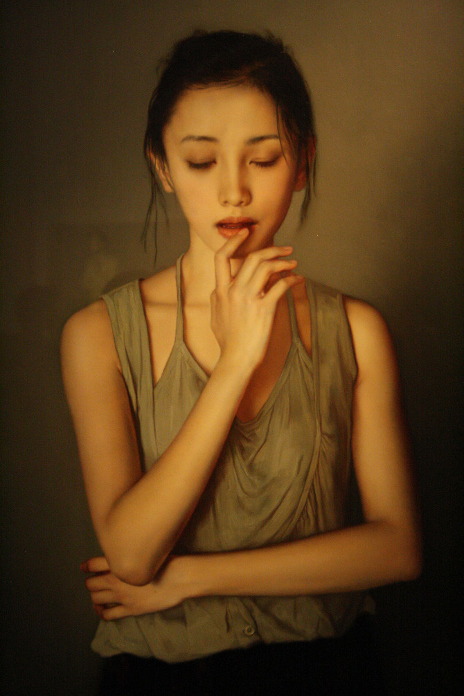 李贵君 李贵君《遐思 油画 当代
