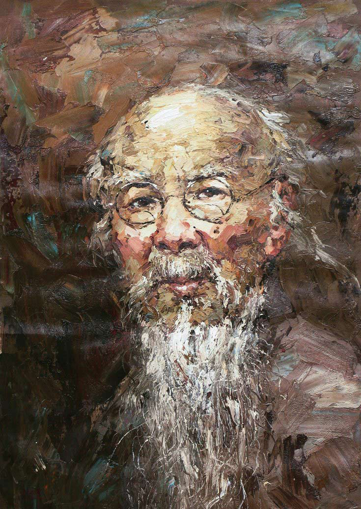 靳尚谊油画:人物肖像 作品欣赏