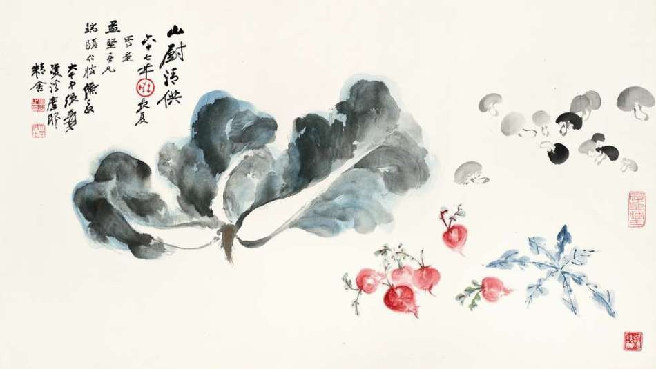 0052_ɽ���幩_�Ŵ�ǧ_ֽ����ɫ ����_56��98cm_��Ʒ����