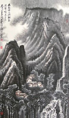 0113_李可染国画作品集_墨迹共享艺术_李可染_(44)0