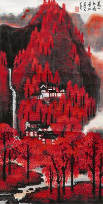 0120_李可染国画作品集_墨迹共享艺术_李可染_(50)0