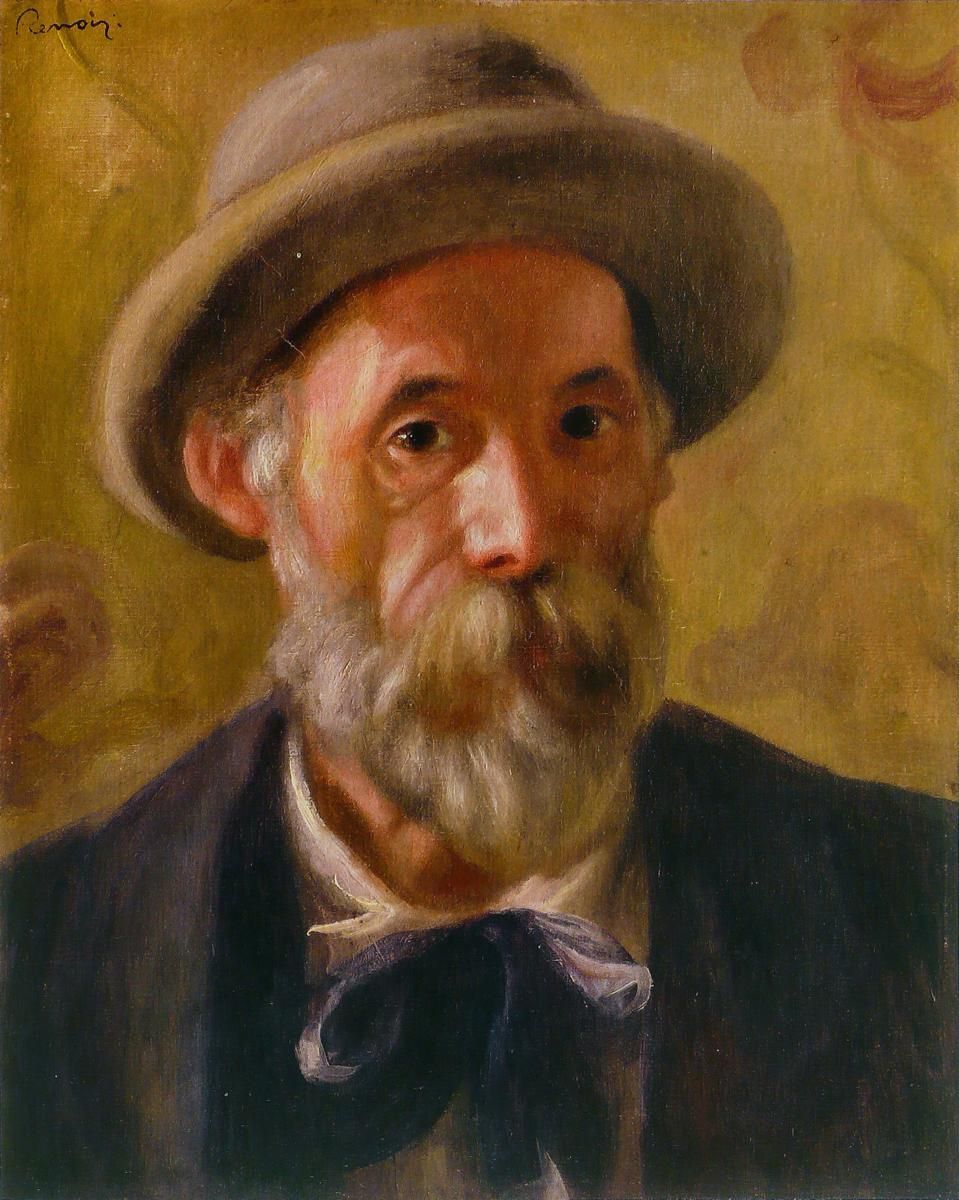 0062_雷诺阿绘画油画图集TIF格式_Pierre-Auguste_Renoir_-_Autoportrait_1899