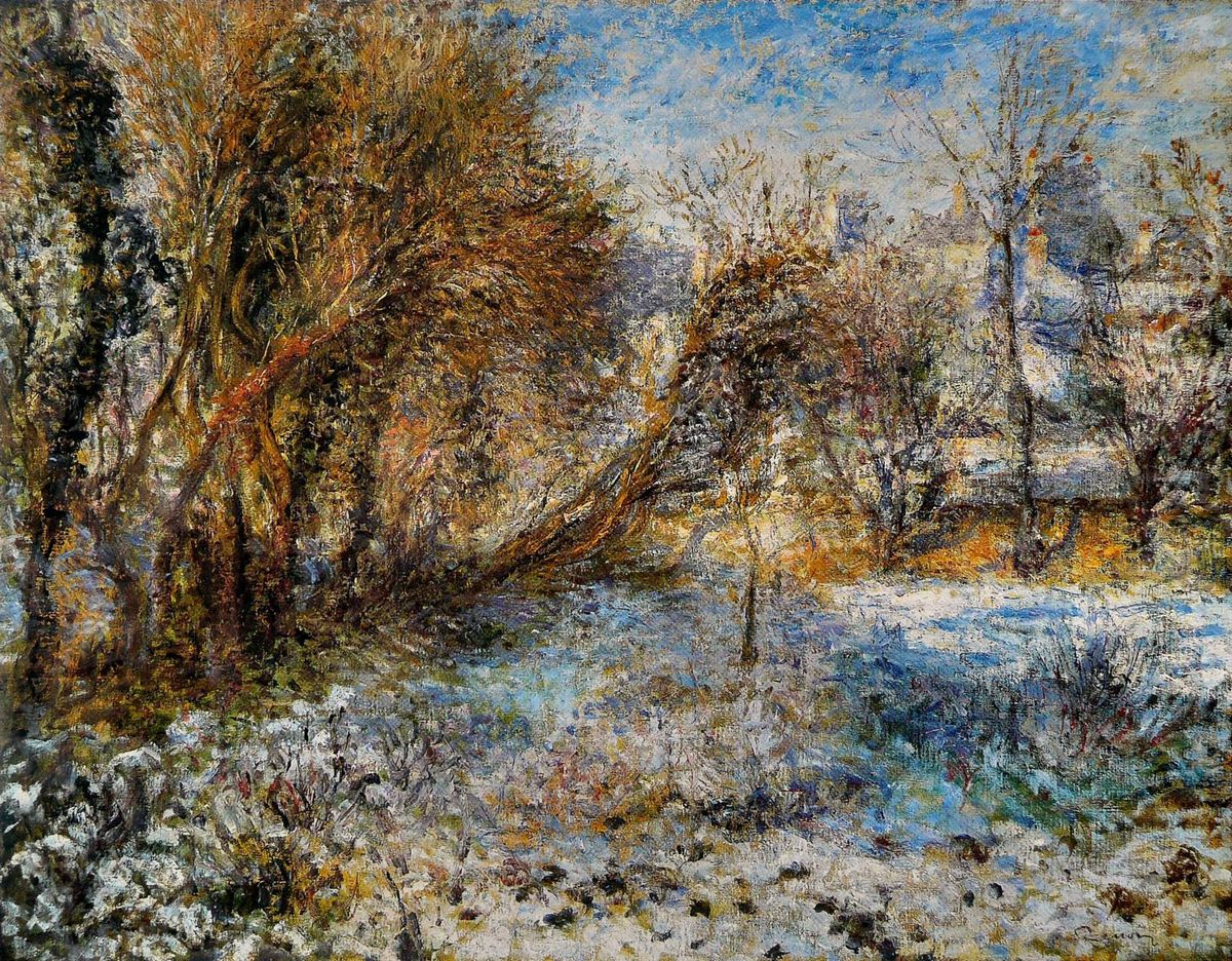 Tif Pierre Auguste Renoir Paysage De Neige