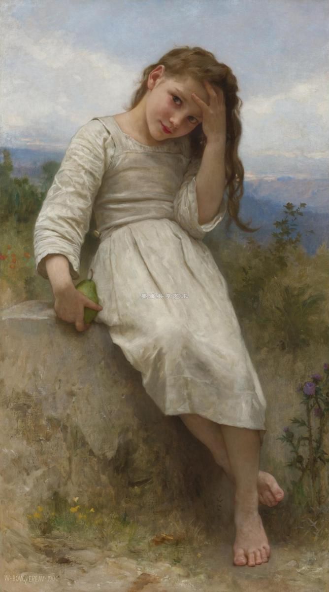 0127 布格罗绘画作品集油画图集TIF格式 William Bouguereau 144 2 油画超高清大图原图扫描真迹全图书画图片下载