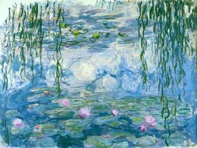 0010_莫奈睡莲系列_高清喷绘素材_Water_Lilies_1916-1919