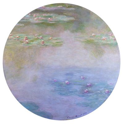 0015_莫奈睡莲系列_高清喷绘素材_Water-Lilies_1907