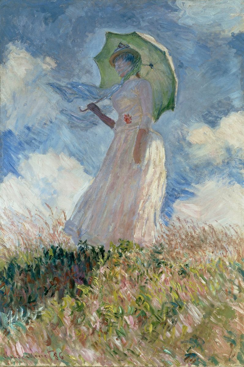 1231_莫奈高清油画绘画作品JPG格式_Claude_Monet_Paintings_-_1525_paintings_Woman_with_a_Parasol__also_known_as_Study_of_a_Figure_Outdoors__Facing_Left___1886