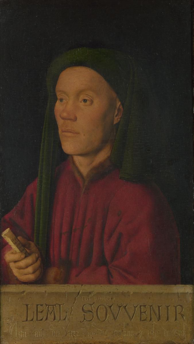 0046_扬凡艾克绘画作品集油画图集TIF_Portrait_of_a_Man一个人的画像1432_Jan_van_Eyck
