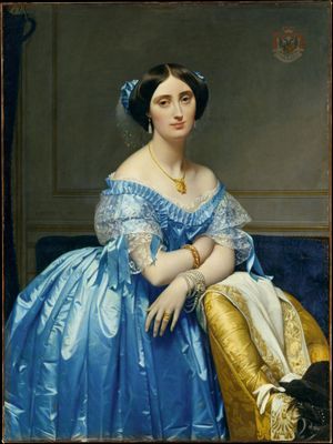 0034_安格尔绘画图集TIF格式_Josephine-eleonore-Marie-Pauline_de_Galard_de_Brassac_de_Bearn__1825–1860__Princesse_de_Broglie