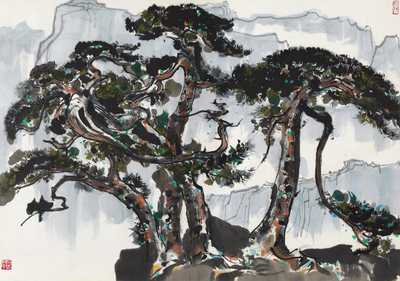 0129_吴冠中绘画作品集高清图TIF格式_吴冠中_作品-__85_-吴冠中