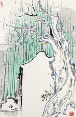 0138_吴冠中绘画作品集高清图TIF格式_吴冠中_作品-__93_-吴冠中