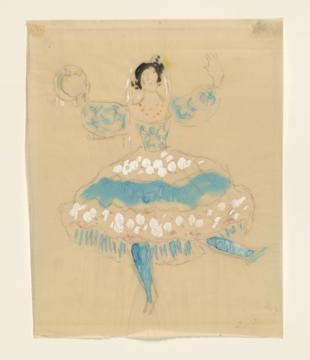 0238_夏加尔绘画专辑theArtofMarcChagall-Zemphira-costume-design-for-Aleko_4770x5541PX_TIF_300DPI_77_0