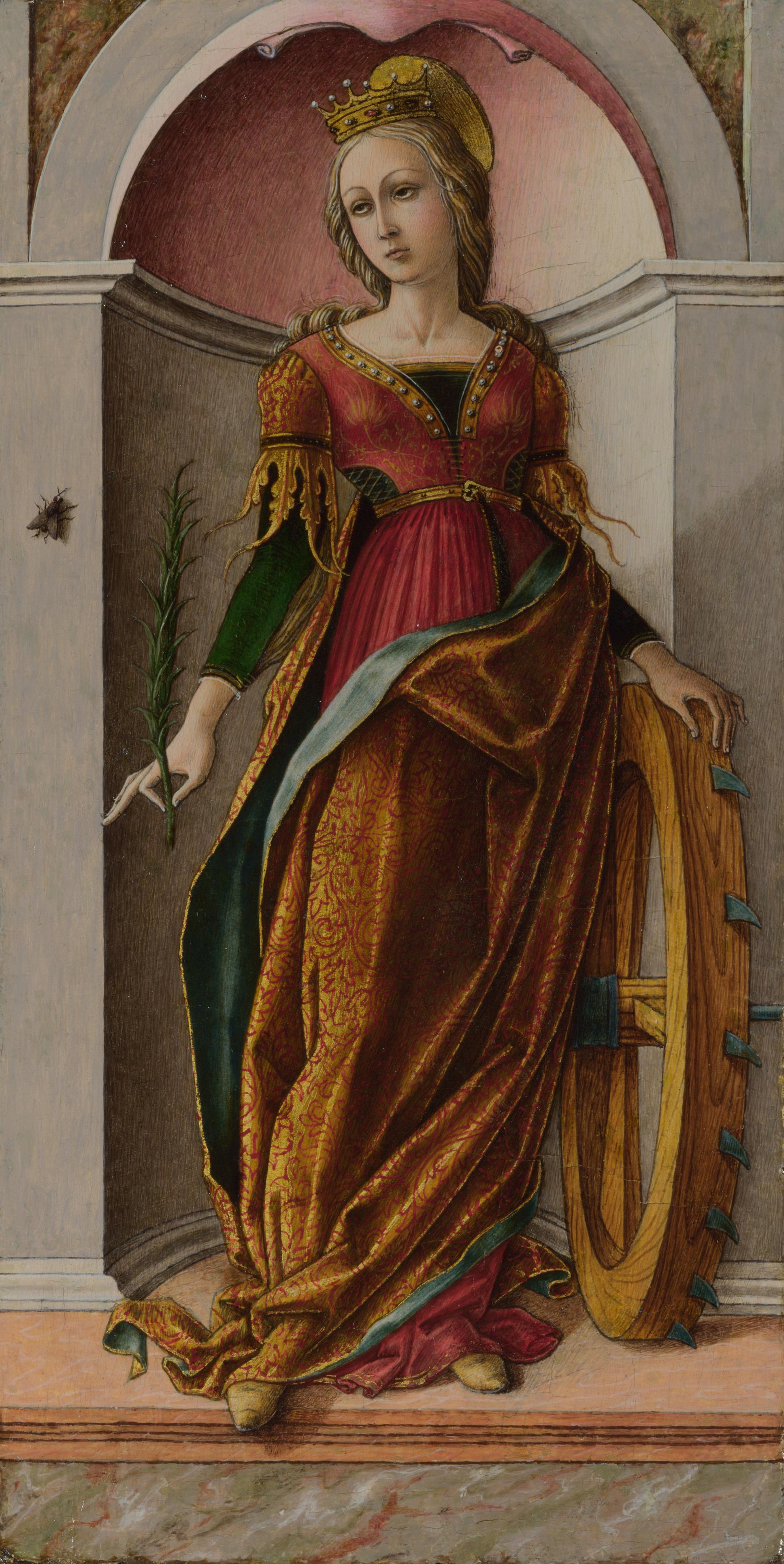 0016_英国伦敦美术馆藏画高清第三辑-carlocrivelli-saintcatherineof