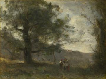 0123_巴比松画派卡米耶柯罗绘画作品专辑-TheOakintheValley_5650x4226PX_TIF_300DPI_69_0