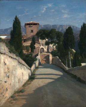 0139_巴比松画派卡米耶柯罗绘画作品专辑-ViewofSubiacoItalianSceneca1850_3200x4000PX_TIF_96DPI_37_0