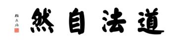 0033_颜真卿大楷数字书法-四字横幅道法自然136x33cm_21417x5197PX_TIF_400DPI_326_0