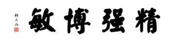 0095_颜真卿大楷数字书法-四字横幅精强博敏136x33cm_21417x5197PX_TIF_400DPI_326_0