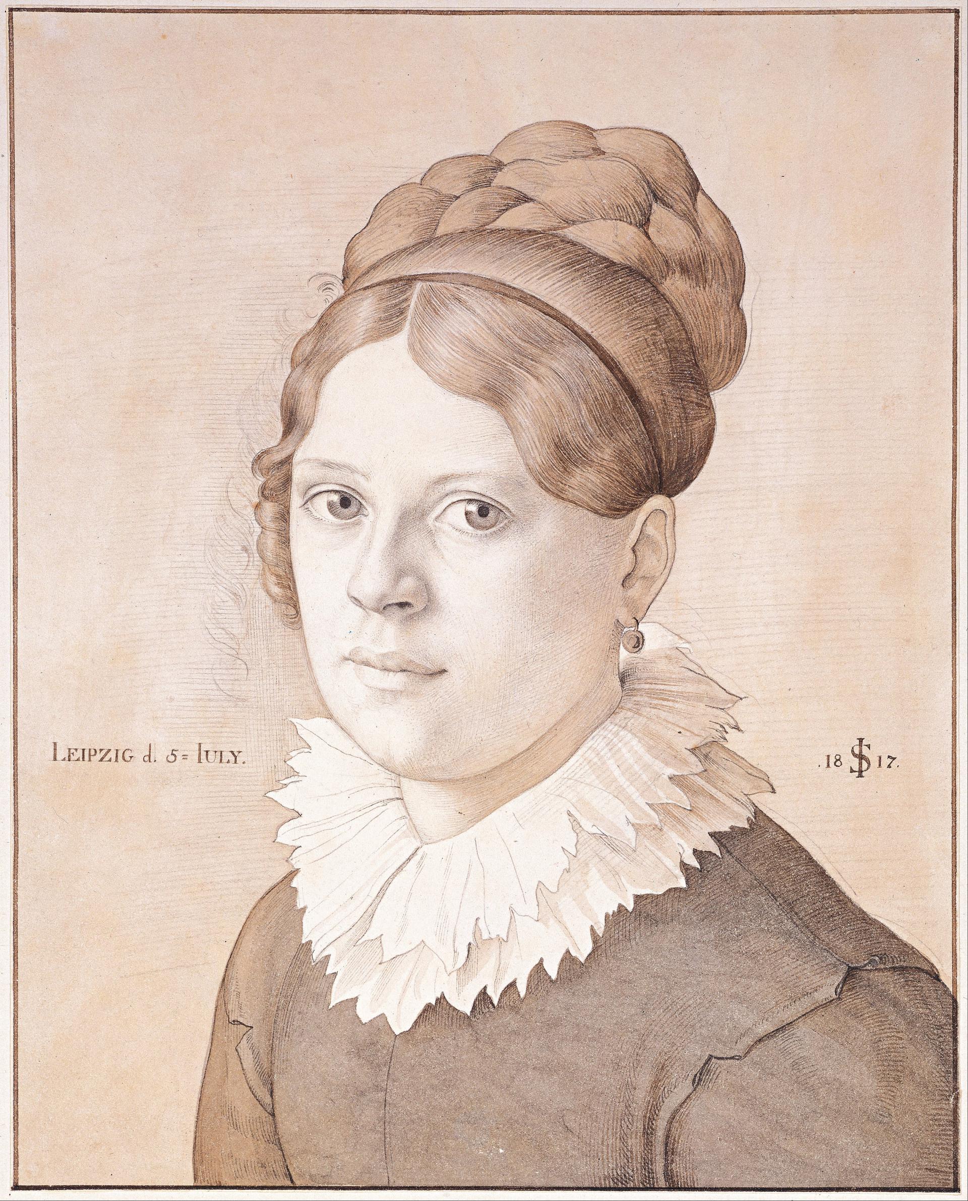 0064_卡洛斯菲德_Julius Schnorr von Carolsfeld 1794–1872-Portrait of Henriette _2909x3609PX_TIF_97DPI_30_0