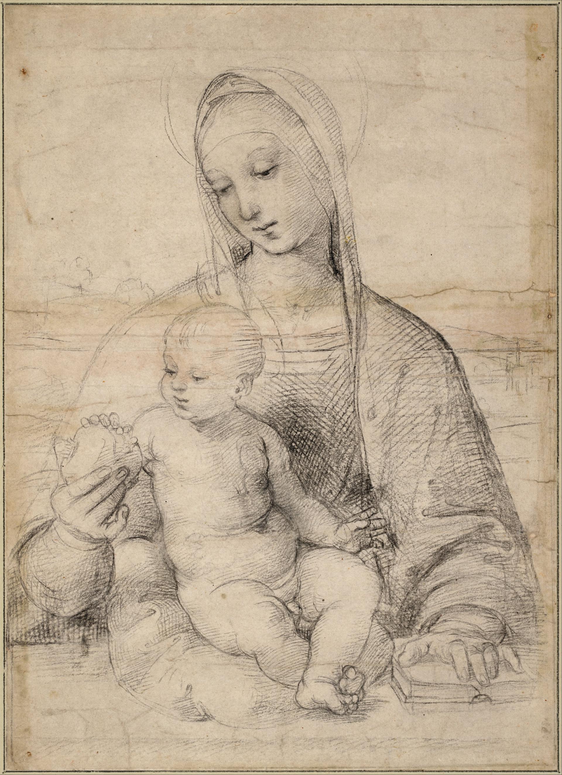 0081_拉斐尔_Raphael 1483–1520-Madonna of the Pomegranate c 1504_2833x3901PX_TIF_97DPI_32_0