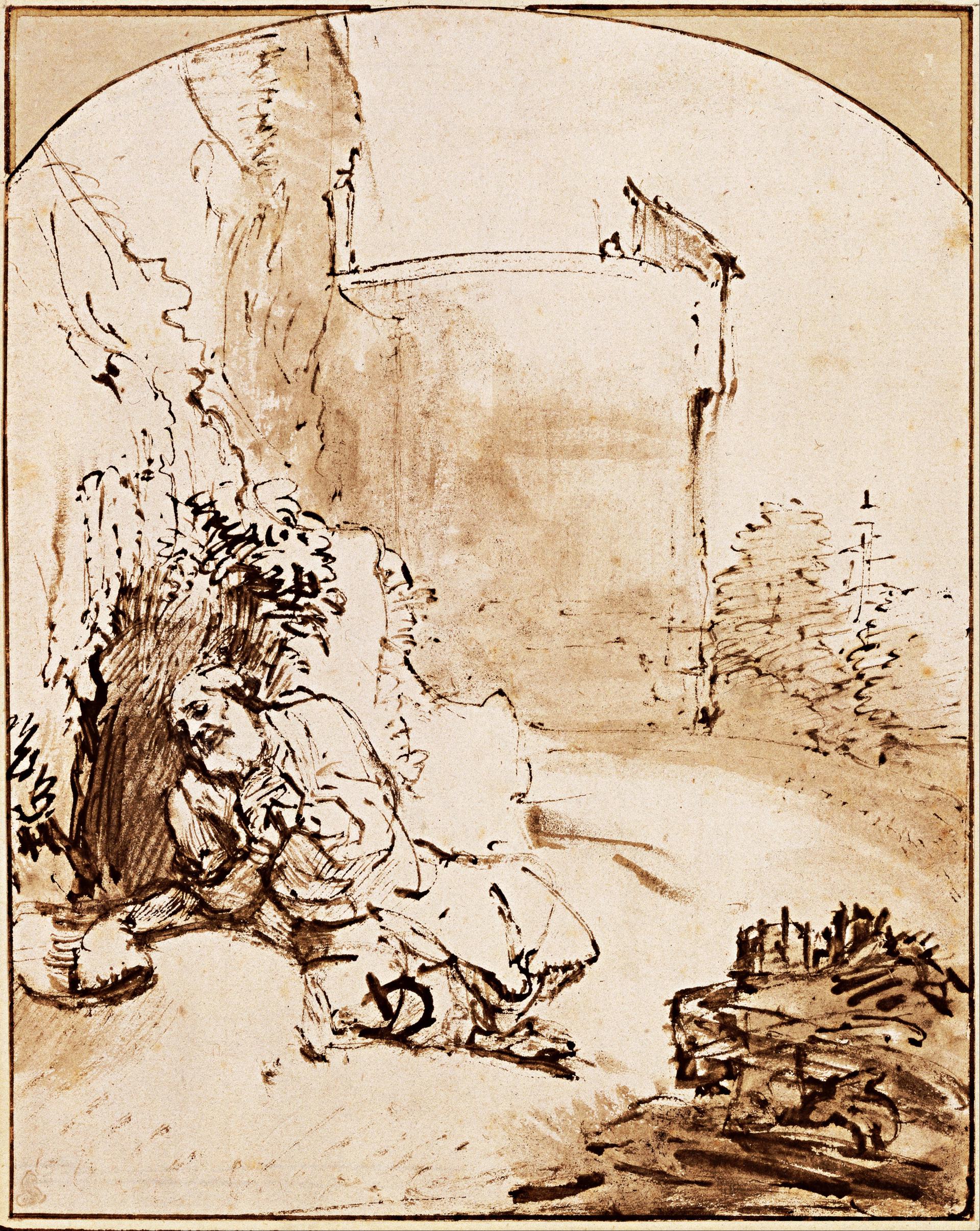 0096_伦勃朗_Rembrandt 1606–1669-The Prophet Jonah before the Walls of Nine_2897x3640PX_TIF_97DPI_30_0