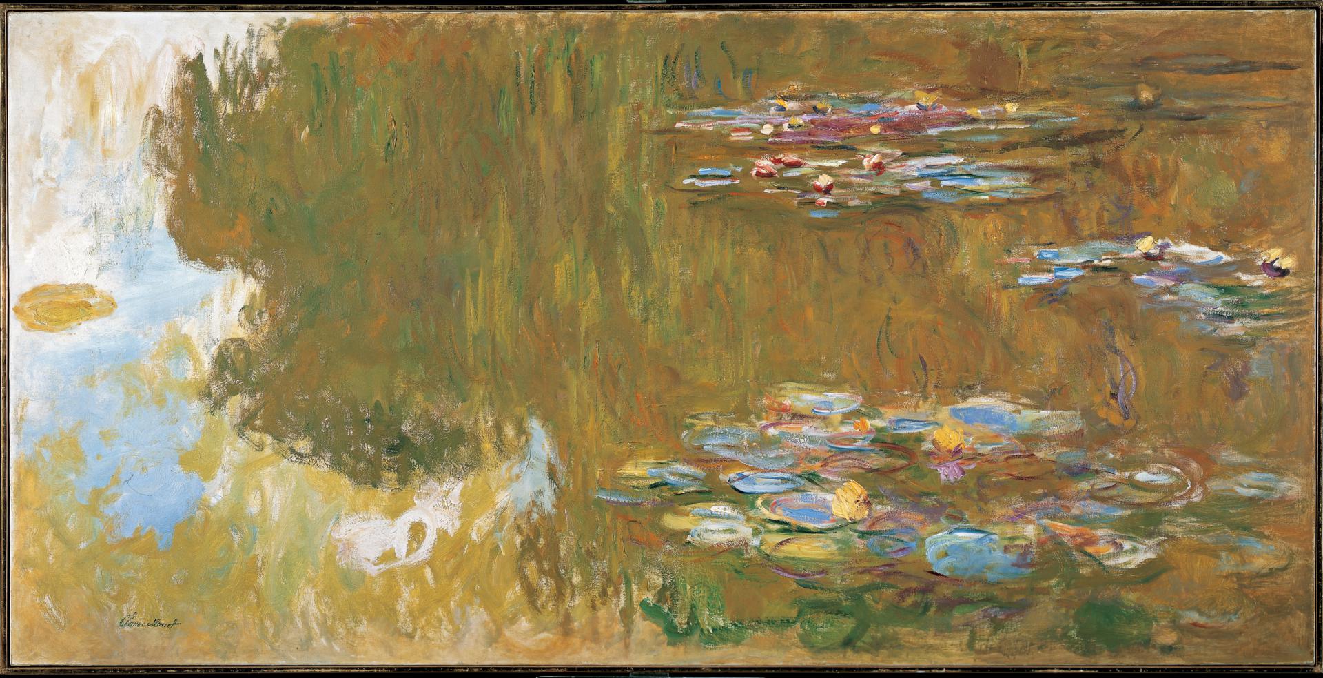 0107_莫奈_Claude Monet 1840–1926-The Water Lily Pond c 1917-19_6854x3513PX_TIF_97DPI_70_0
