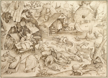 0015_勃鲁盖尔_Pieter Brueghel the Elder 1526-1530–1569-Desidia Sloth 1557_3066x2218PX_TIF_97DPI_19_0_老勃鲁盖尔