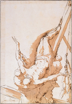 0055_胡塞佩德里贝拉_Jose de Ribera 1591–1652-Crucifixion of Saint Peter c1625-1_2445x3551PX_TIF_97DPI_25_0