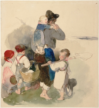 0111_皮特芬迪_Peter Fendi 1796–1842-Children on Their Way to Work in the Fie_4136x4501PX_TIF_97DPI_54_0
