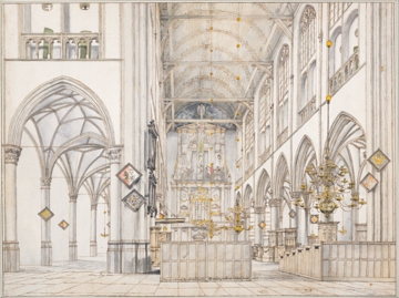 0123_萨恩雷丹_Pieter Jansz Saenredam 1597–1665-Interior of the Church of St_3801x2845PX_TIF_97DPI_31_0