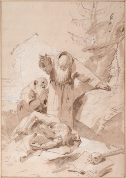 0127_提埃坡罗_Giovanni Battista Tiepolo 1696–1770-Saint Fidelis of Sigmaring_2433x3417PX_TIF_97DPI_24_0